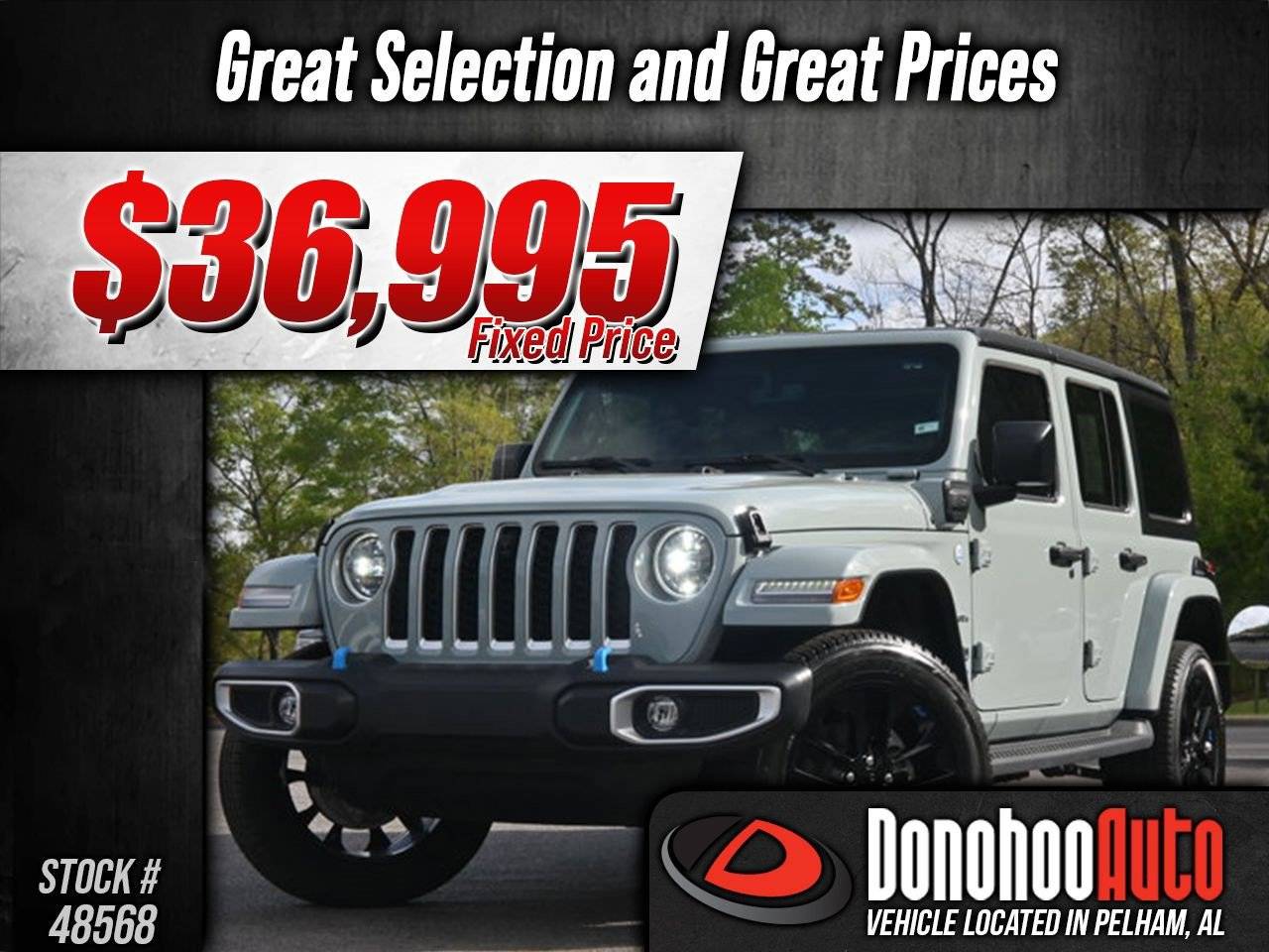 2023 Jeep Wrangler Sahara 4xe — SUV — 6,243 mi — Pelham, AL
