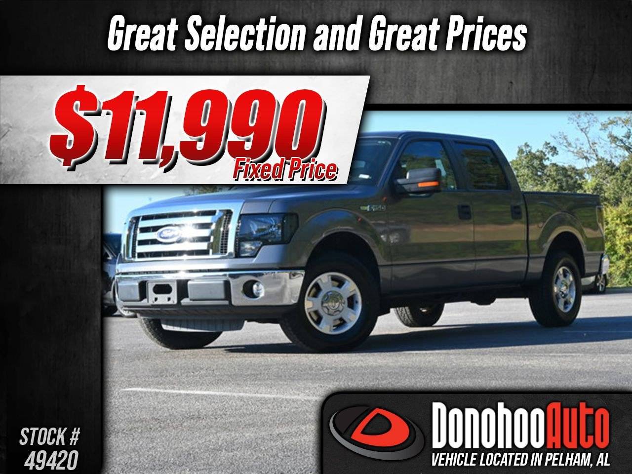 2010 Ford F-150 XLT — Pickup Truck — 136,255 mi — Pelham, AL
