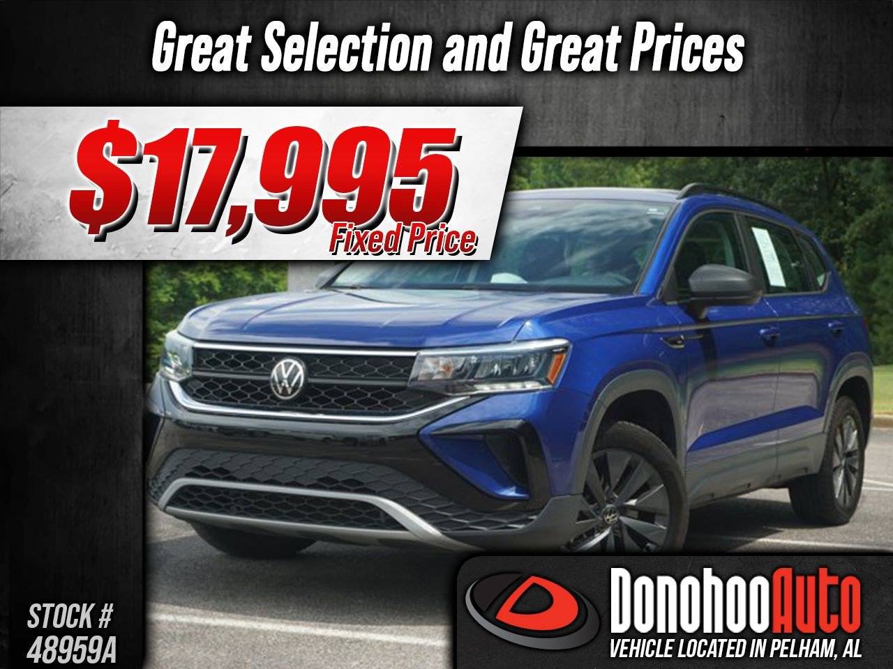 2023 Volkswagen Taos S — SUV — 45,562 mi — Pelham, AL