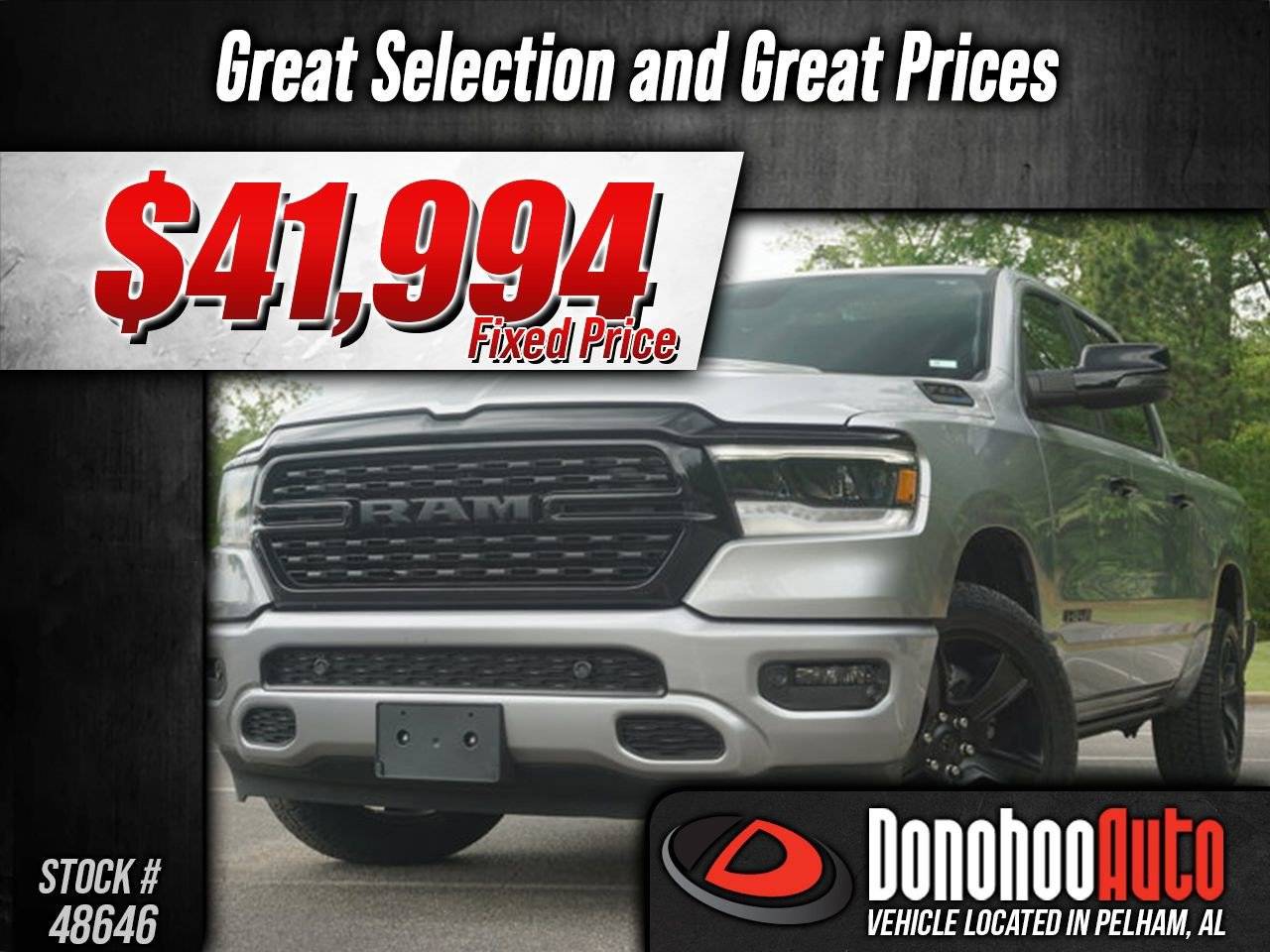 2023 Ram 1500 Big Horn — Pickup Truck — 26,330 mi — Pelham, AL