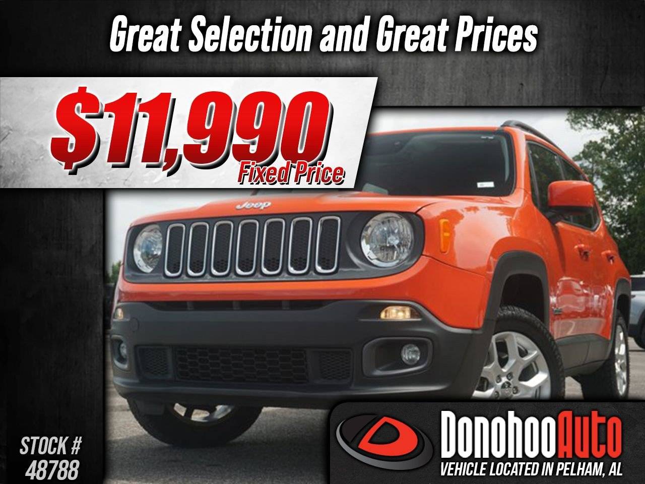 2016 Jeep Renegade Latitude — SUV — 103,488 mi — Pelham, AL