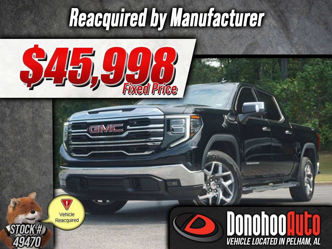 2024 GMC Sierra 1500 SLT — Pickup Truck — 34,908 mi — Pelham, AL