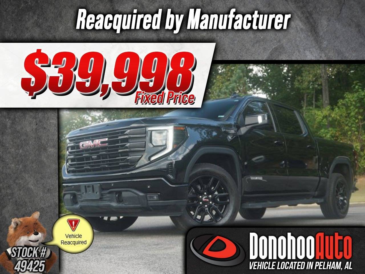2024 GMC Sierra 1500 Elevation — Pickup Truck — 10,756 mi — Pelham, AL