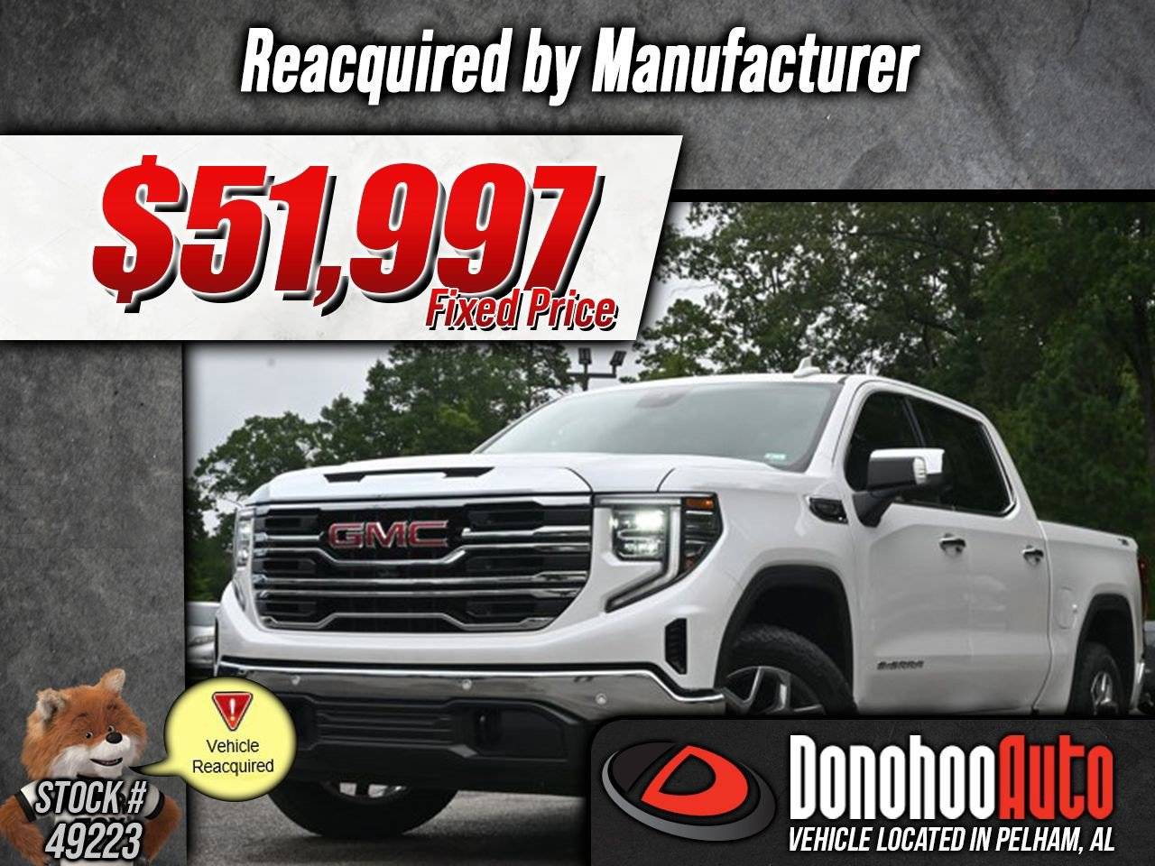 2024 GMC Sierra 1500 SLT — Pickup Truck — 3,343 mi — Pelham, AL