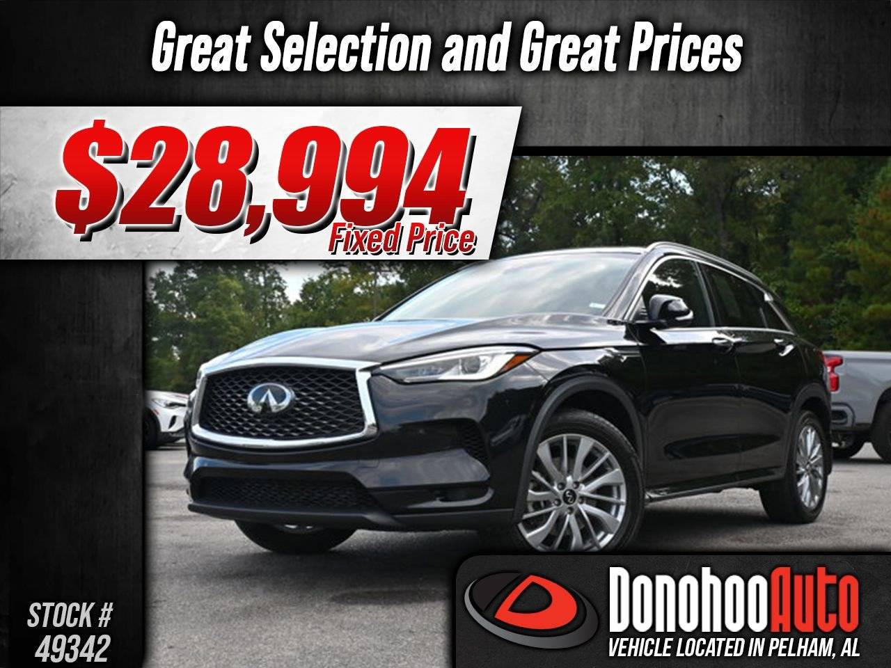 2023 INFINITI QX50 LUXE — SUV — 35,803 mi — Pelham, AL