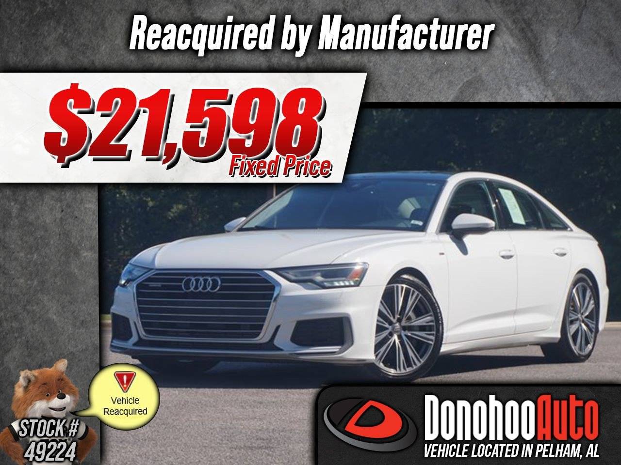 2019 Audi A6 Premium — Sedan — 52,958 mi — Pelham, AL