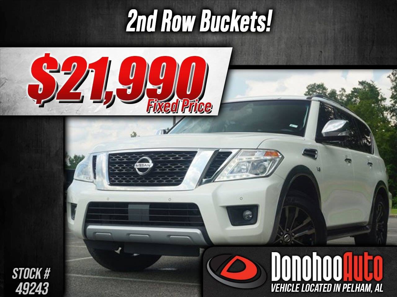 2017 Nissan Armada Platinum — SUV — 91,917 mi — Pelham, AL