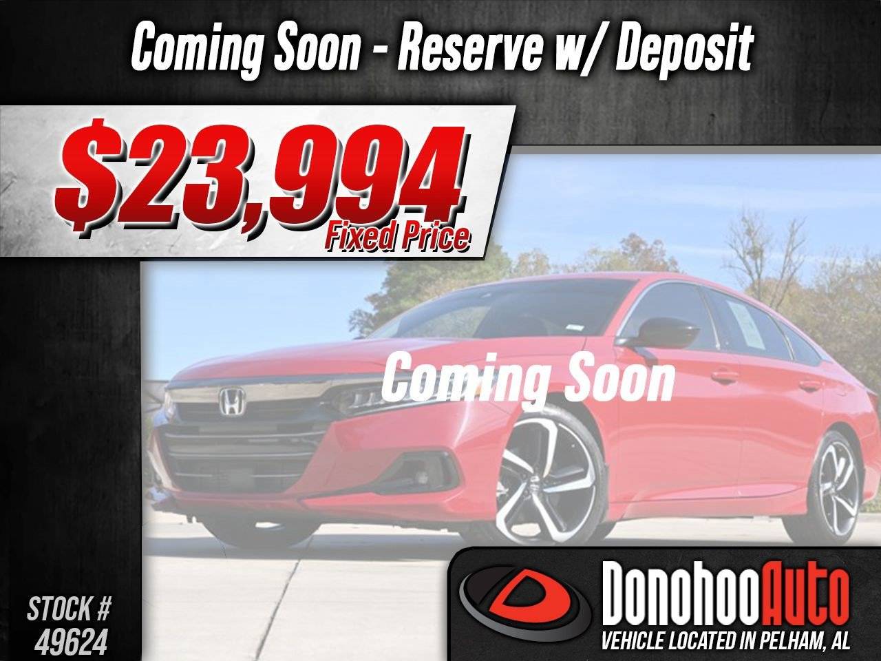 2021 Honda Accord Sport — Sedan — 71,982 mi — Pelham, AL