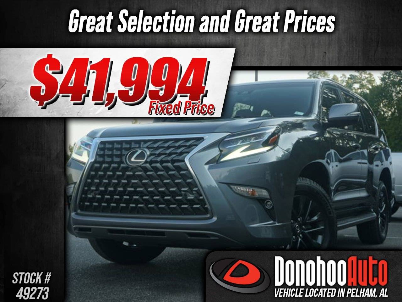 2020 Lexus GX GX 460 Premium — SUV — 51,493 mi — Pelham, AL
