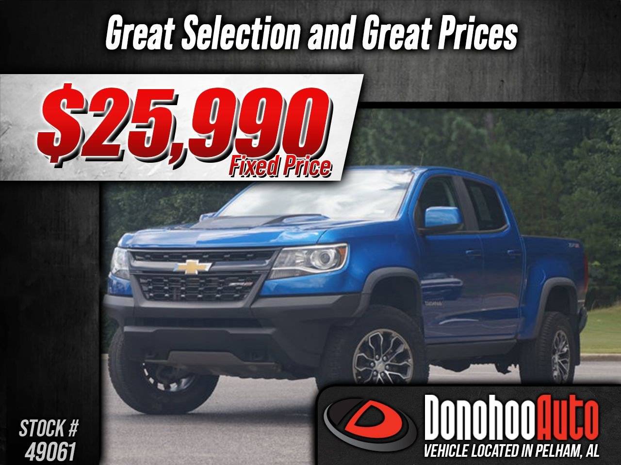 2018 Chevrolet Colorado ZR2 — Pickup Truck — 77,227 mi — Pelham, AL