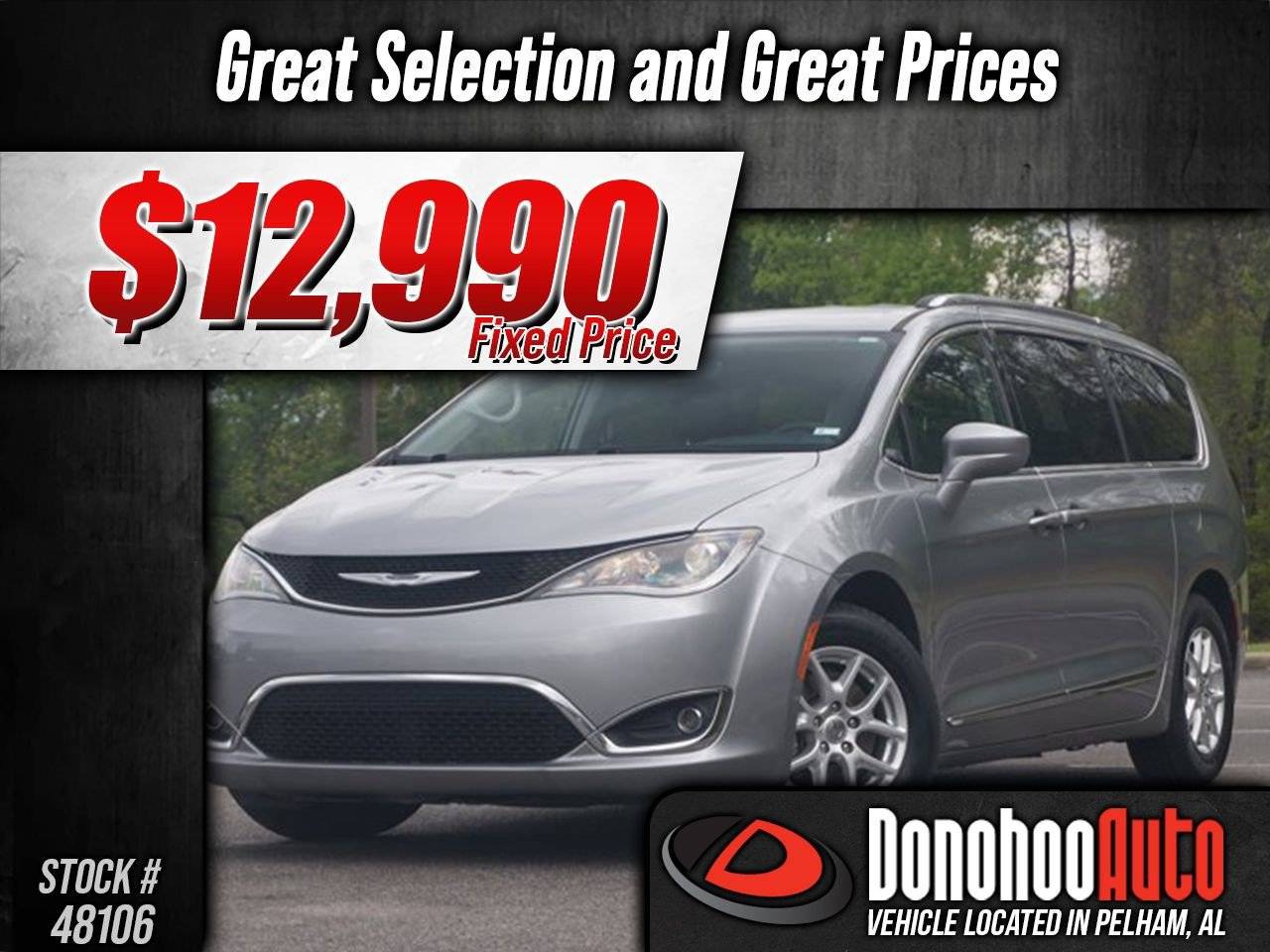 2020 Chrysler Pacifica Touring L — Minivan — 125,450 mi — Pelham, AL