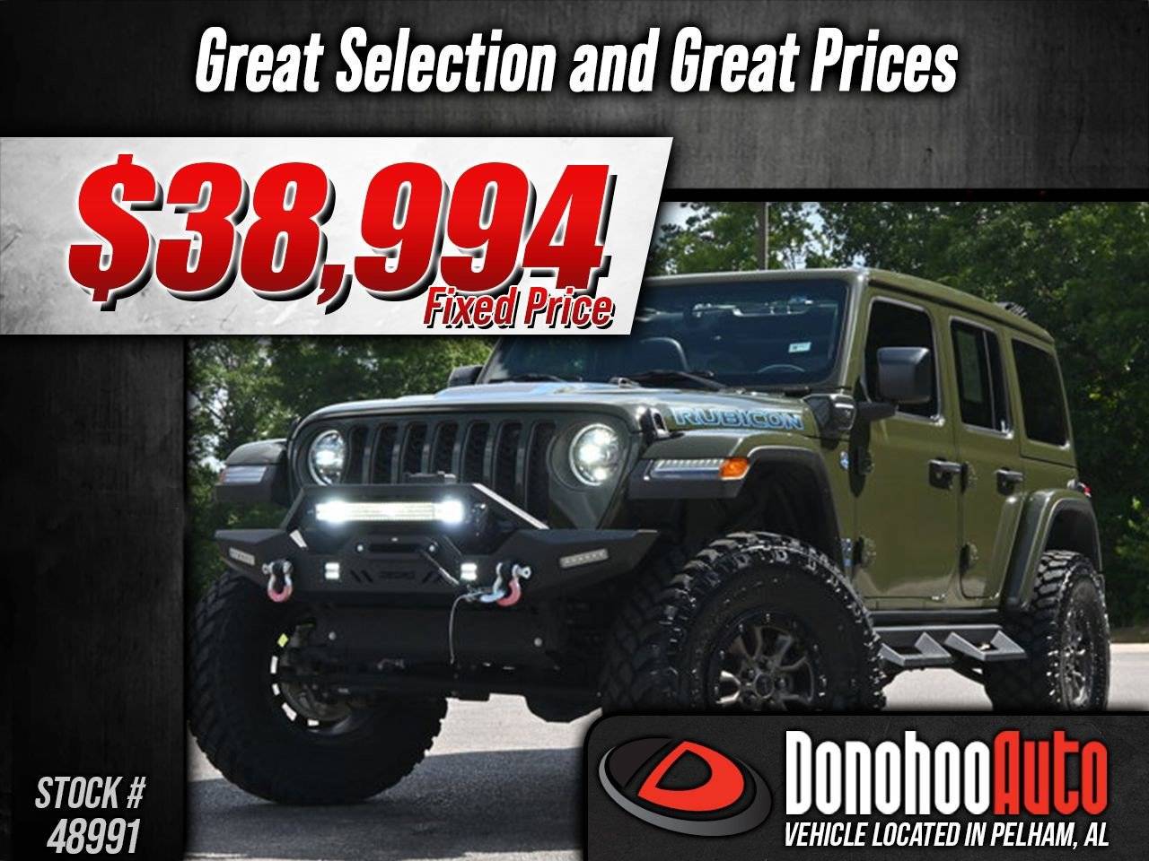 2022 Jeep Wrangler Rubicon 4xe — SUV — 24,154 mi — Pelham, AL