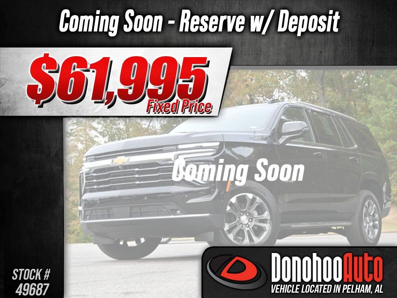 2025 Chevrolet Tahoe LT — SUV — 2,391 mi — Pelham, AL