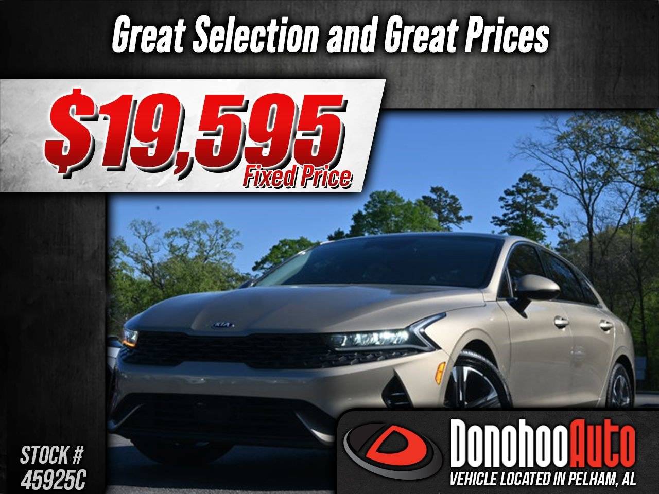 2021 Kia K5 EX — Sedan — 69,517 mi — Pelham, AL