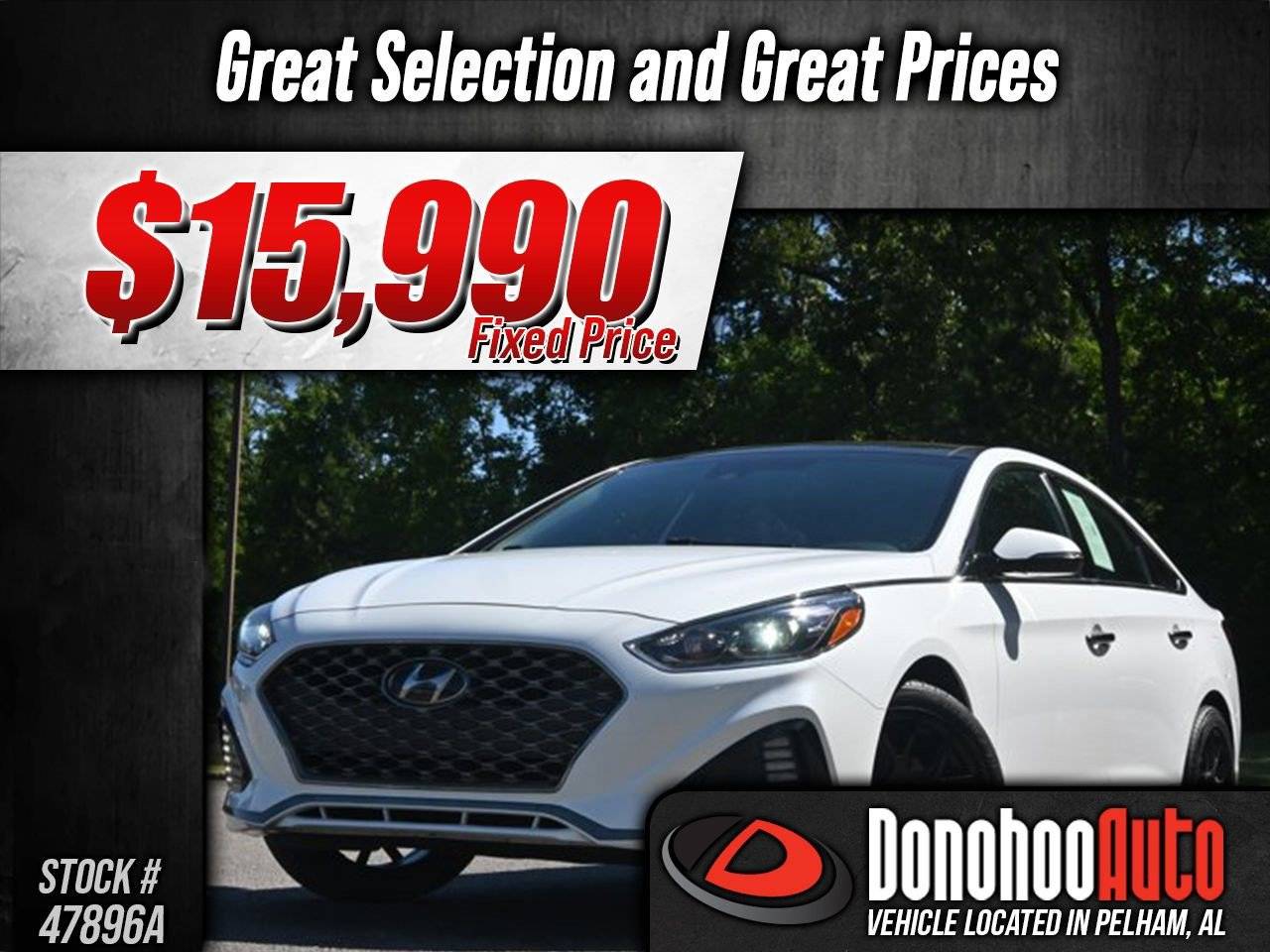2019 Hyundai Sonata Limited 2.0T — Sedan — 74,126 mi — Pelham, AL