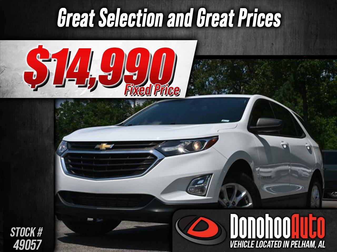 2018 Chevrolet Equinox LS — SUV — 77,576 mi — Pelham, AL