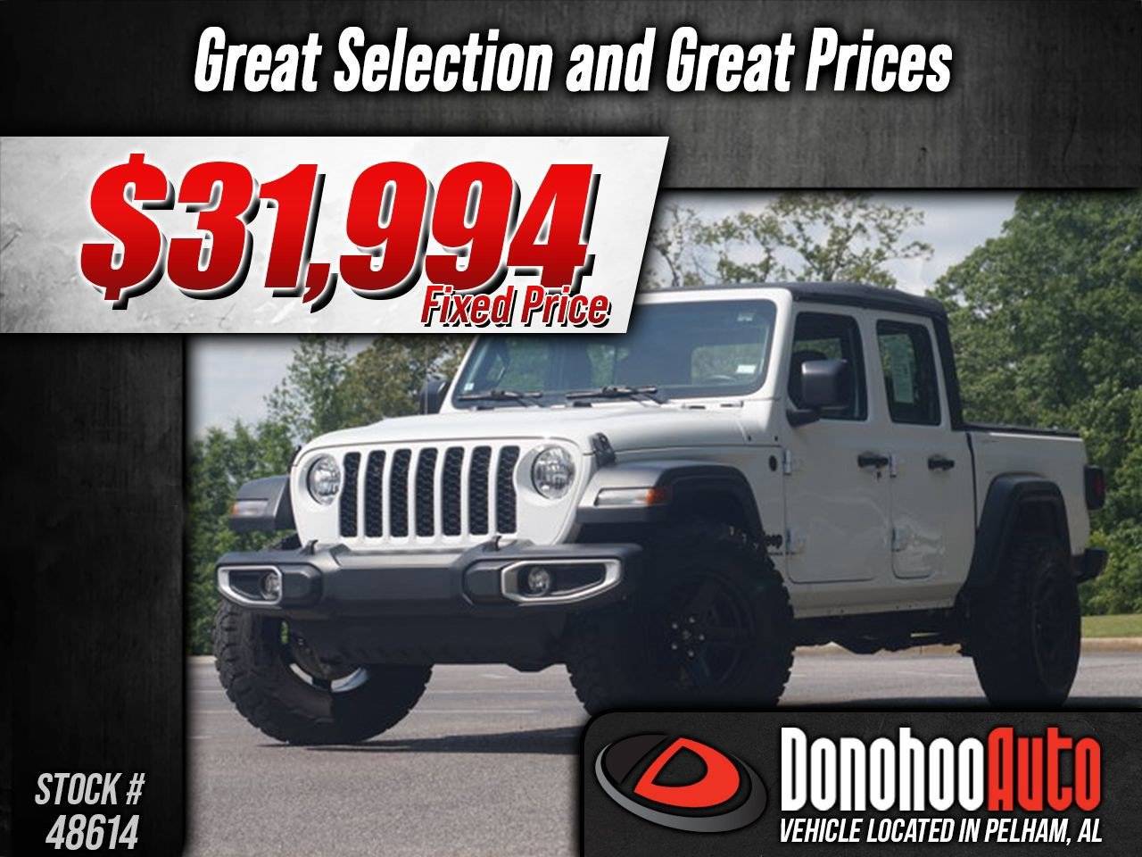 2023 Jeep Gladiator Sport — Pickup Truck — 18,675 mi — Pelham, AL