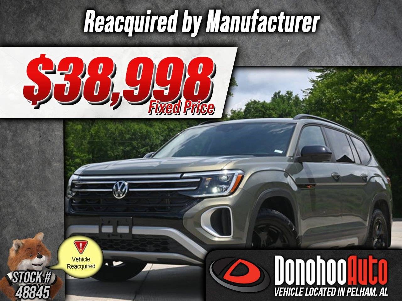 2024 Volkswagen Atlas Peak Edition SE with Technology — SUV — 6,402 mi — Pelham, AL