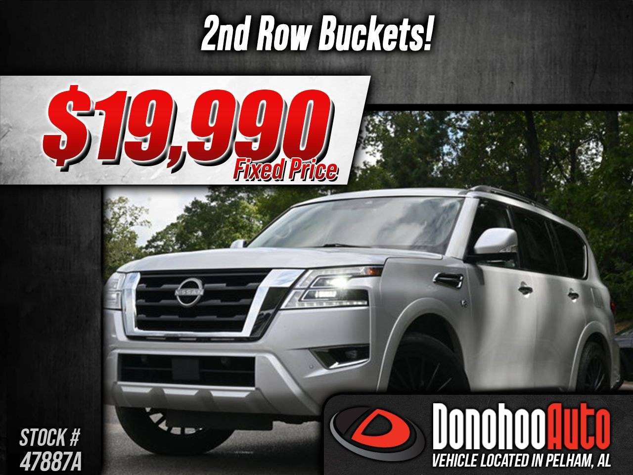 2021 Nissan Armada SL — SUV — 117,277 mi — Pelham, AL