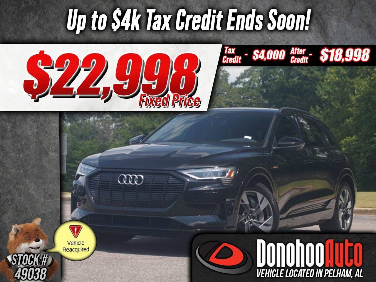 2022 Audi e-tron Premium — SUV — 28,299 mi — Pelham, AL