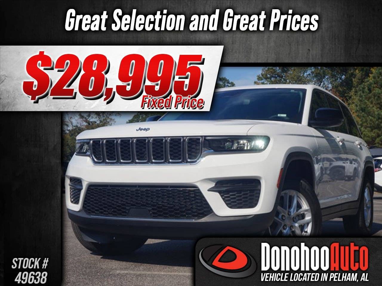 2023 Jeep Grand Cherokee Laredo — SUV — 18,143 mi — Pelham, AL
