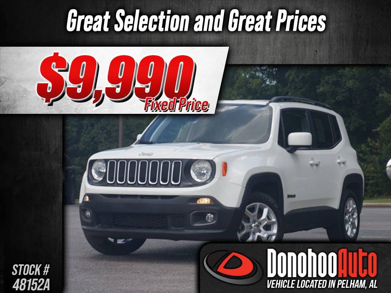 2018 Jeep Renegade Latitude — SUV — 106,671 mi — Pelham, AL