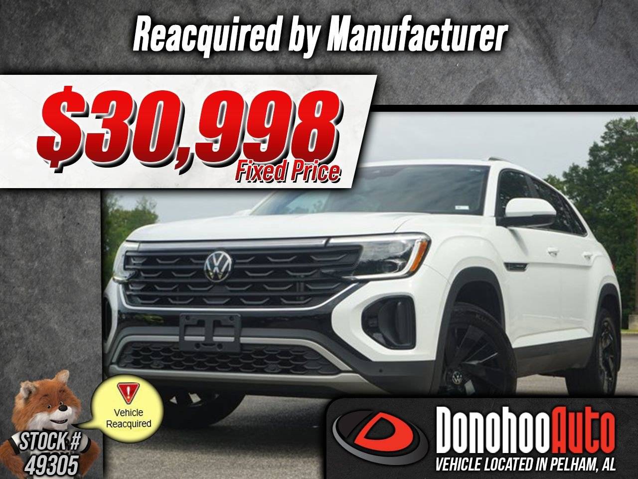 2024 Volkswagen Atlas Cross Sport SE with Technology — SUV — 19,864 mi — Pelham, AL