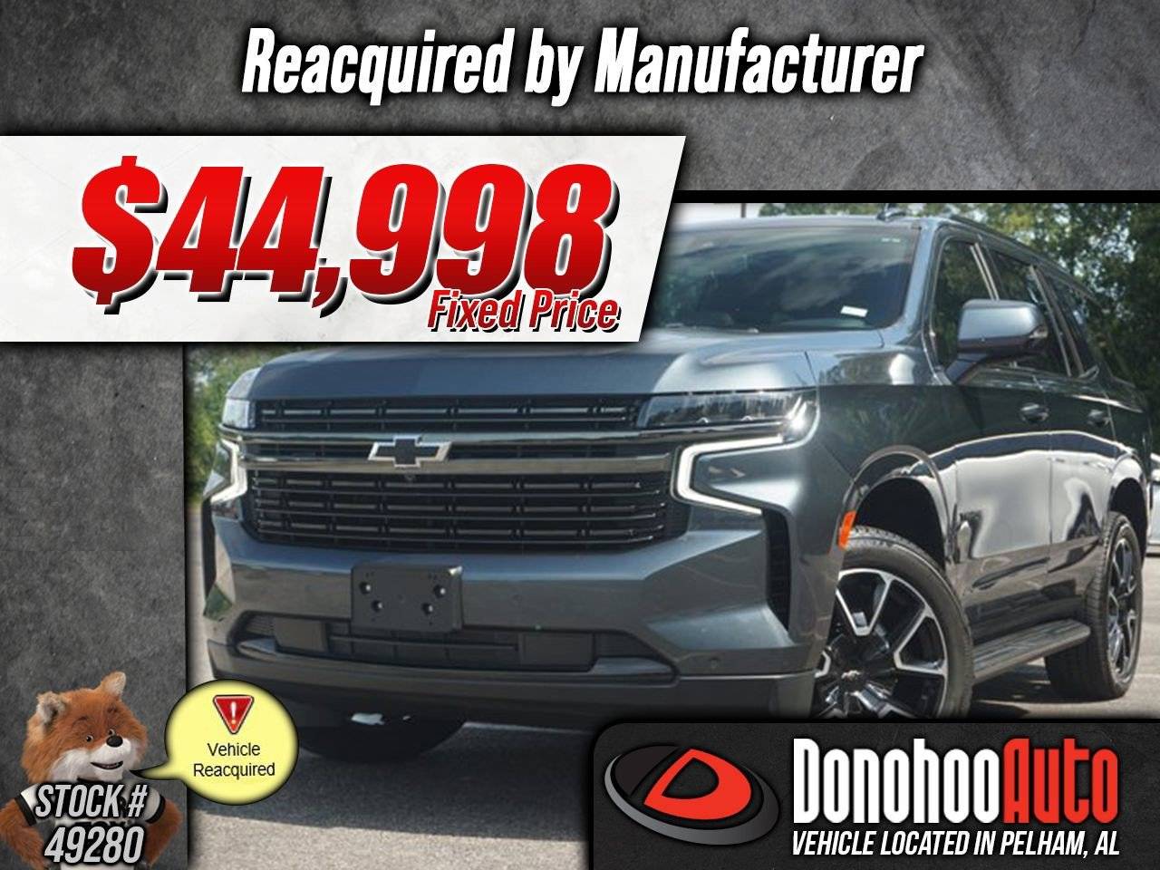 2021 Chevrolet Tahoe RST — SUV — 63,854 mi — Pelham, AL