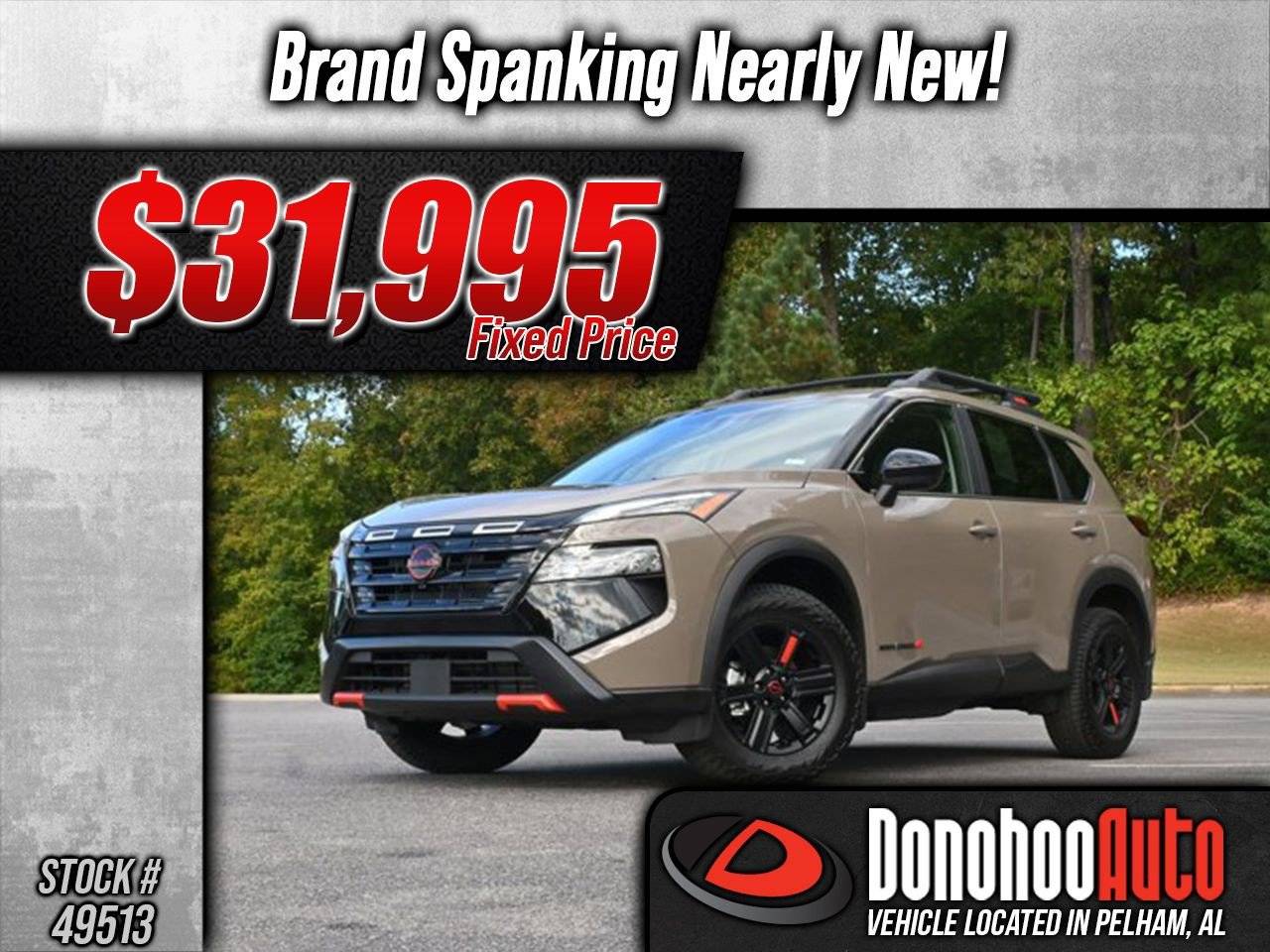 2025 Nissan Rogue Rock Creek — SUV — 4,291 mi — Pelham, AL