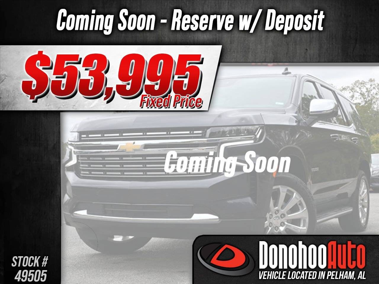 2023 Chevrolet Tahoe Premier — SUV — 44,552 mi — Pelham, AL