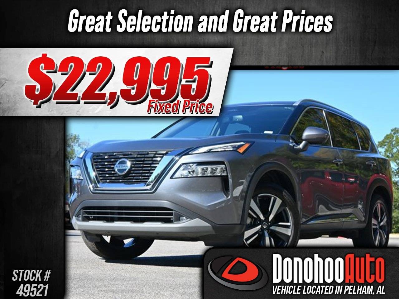 2021 Nissan Rogue SL — SUV — 51,528 mi — Pelham, AL