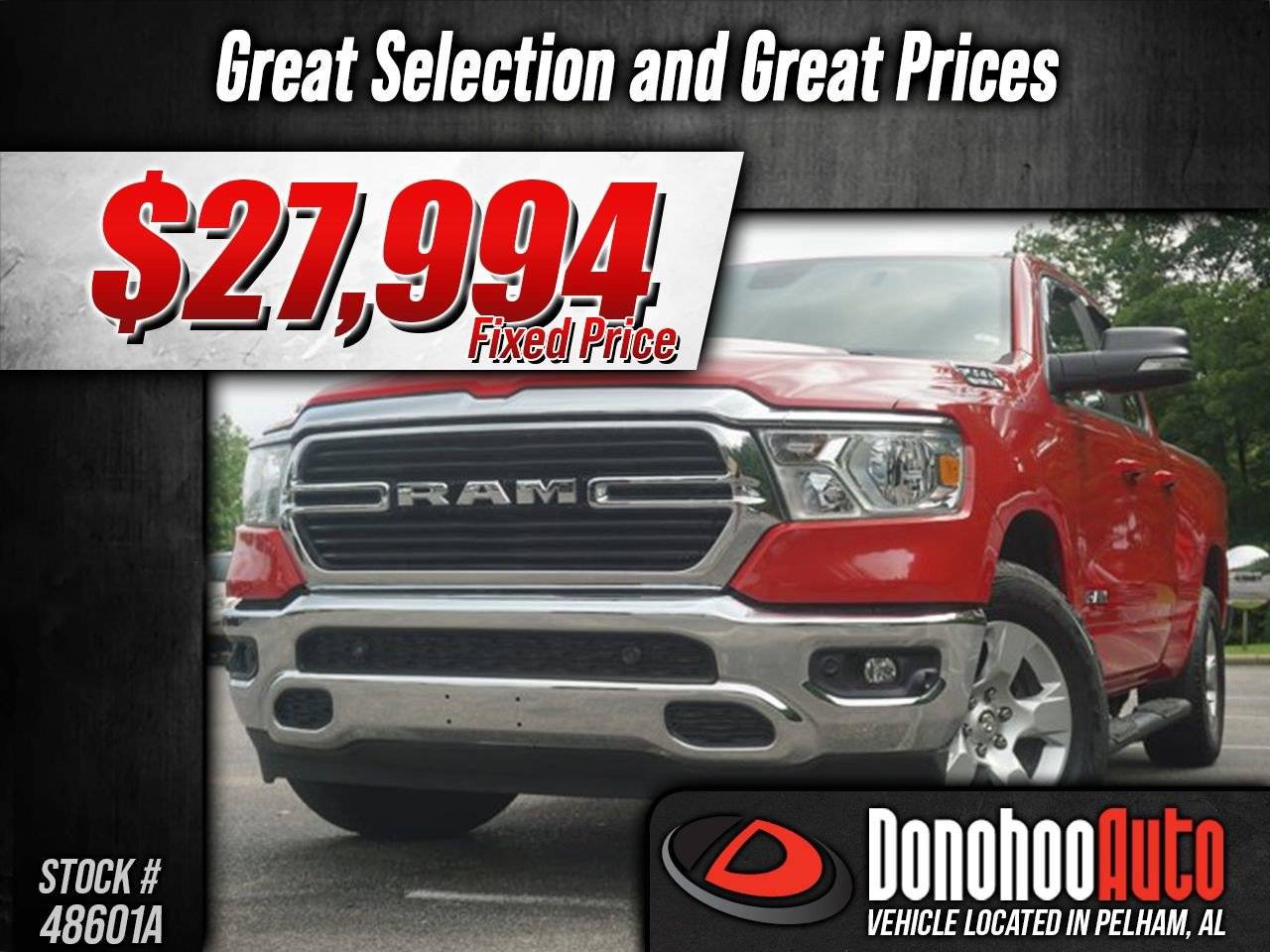 2021 Ram 1500 Big Horn — Pickup Truck — 35,332 mi — Pelham, AL
