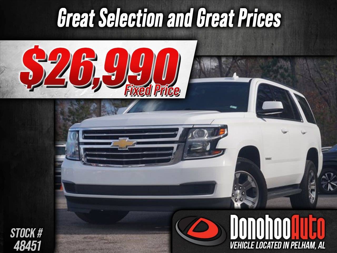 2019 Chevrolet Tahoe LS — SUV — 86,404 mi — Pelham, AL