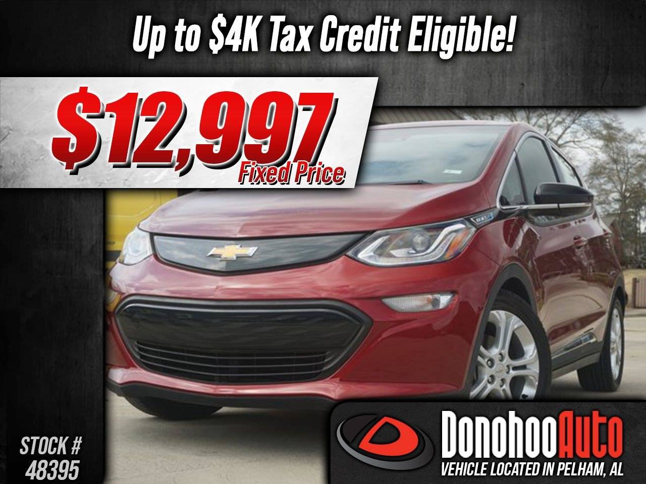2019 Chevrolet Bolt EV LT — Hatchback — 33,945 mi — Pelham, AL