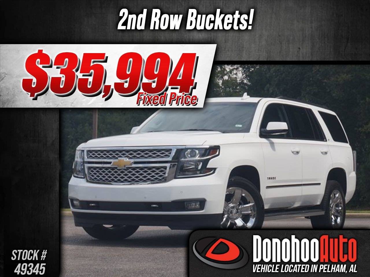 2019 Chevrolet Tahoe LT — SUV — 48,560 mi — Pelham, AL