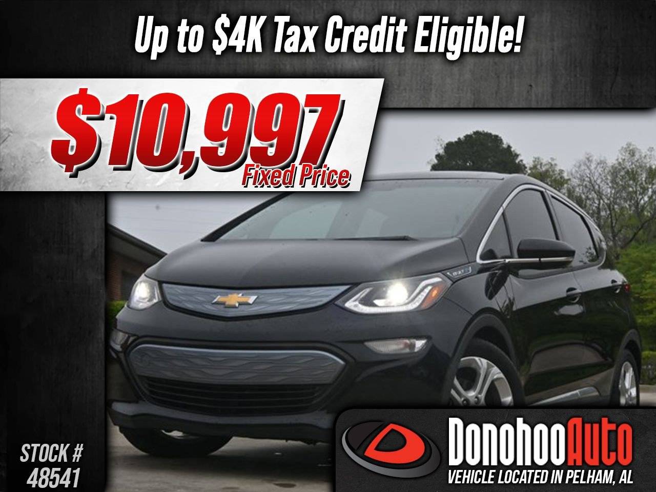 2019 Chevrolet Bolt EV LT — Hatchback — 39,380 mi — Pelham, AL