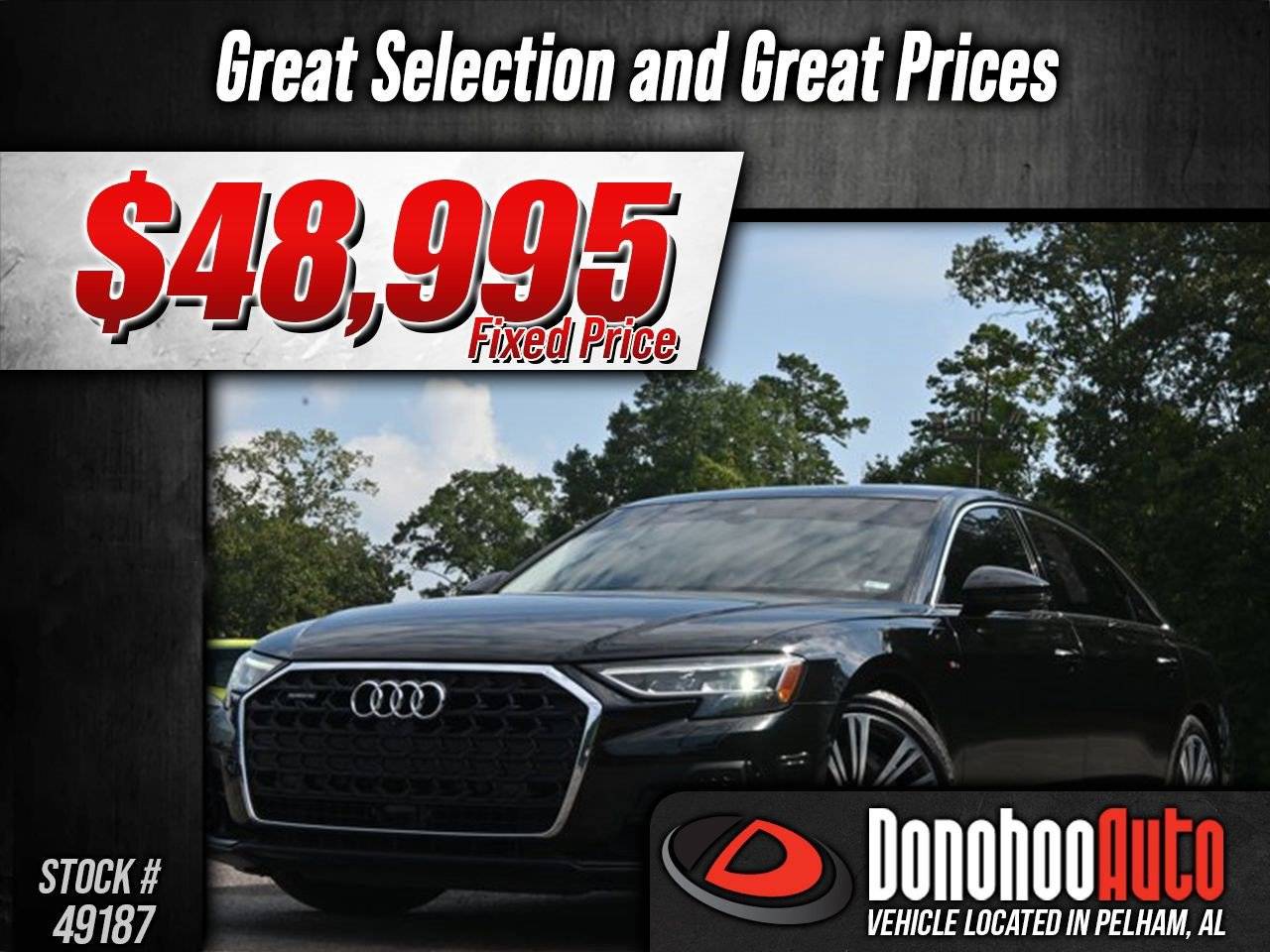 2022 Audi A8 L — Sedan — 27,953 mi — Pelham, AL
