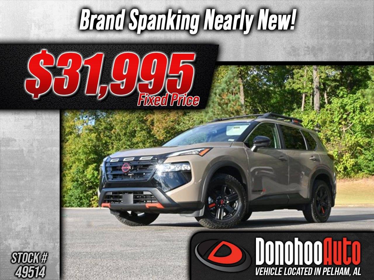 2025 Nissan Rogue Rock Creek — SUV — 4,944 mi — Pelham, AL