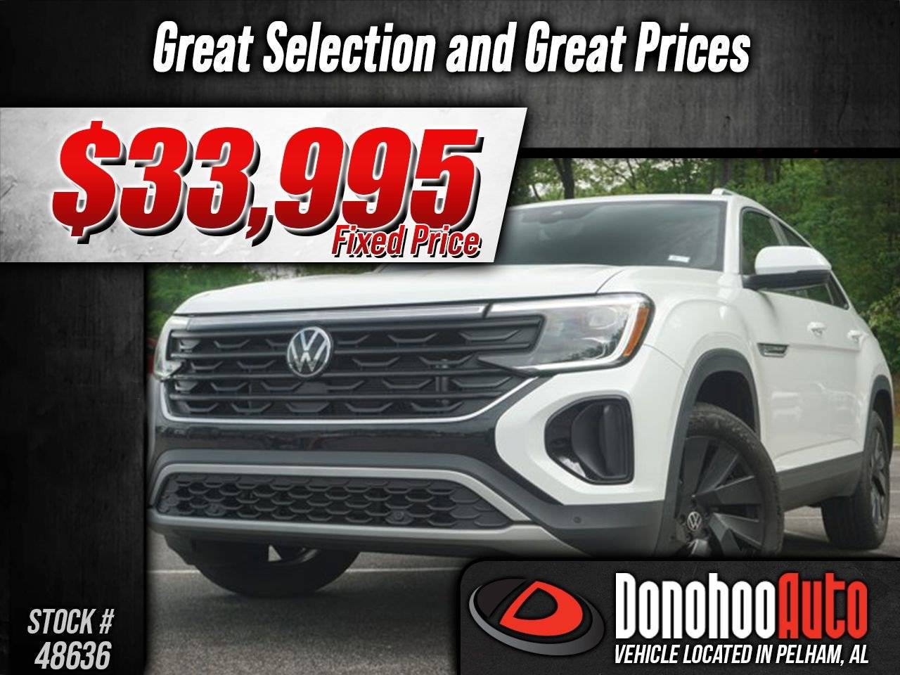 2024 Volkswagen Atlas Cross Sport SE with Technology — SUV — 16,936 mi — Pelham, AL