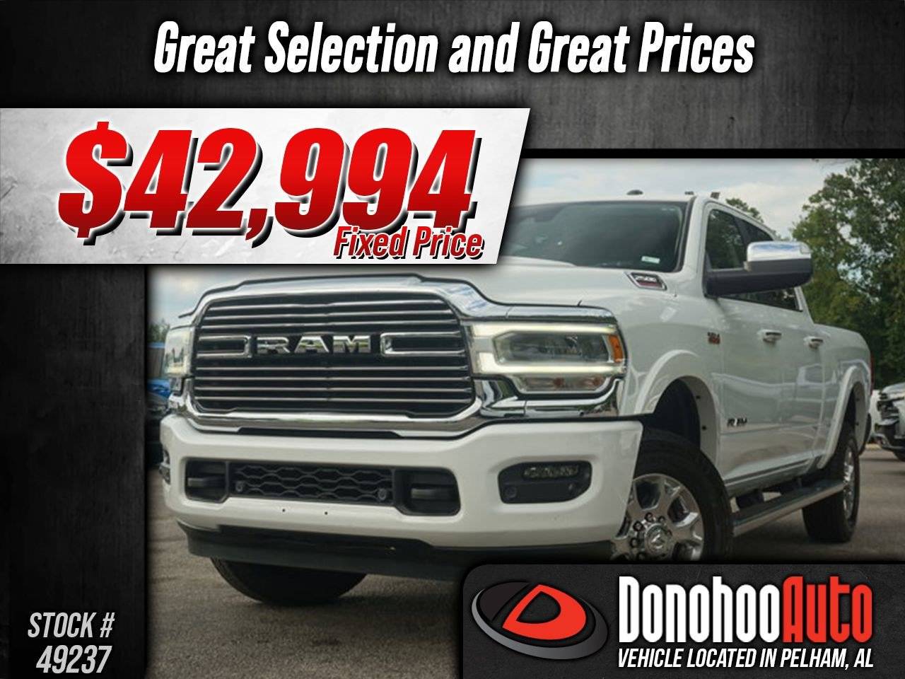 2022 Ram 2500 Laramie — Pickup Truck — 74,667 mi — Pelham, AL