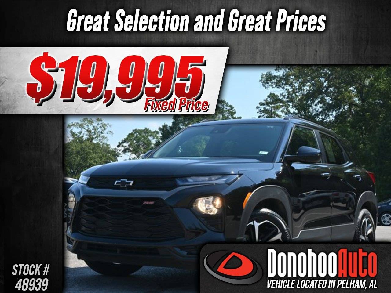 2022 Chevrolet Trailblazer RS — SUV — 47,925 mi — Pelham, AL