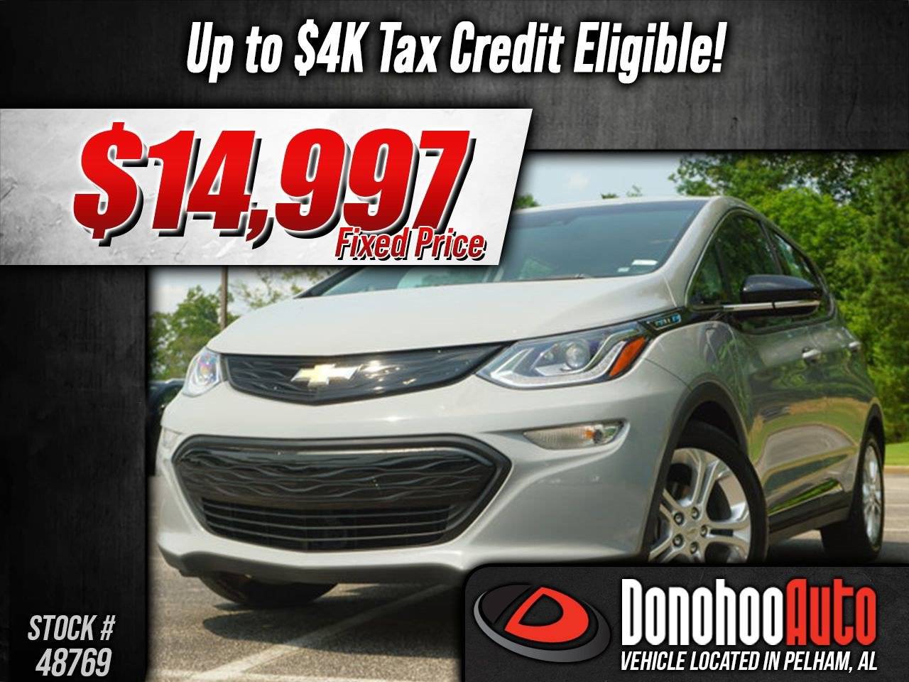 2021 Chevrolet Bolt EV LT — Hatchback — 29,024 mi — Pelham, AL