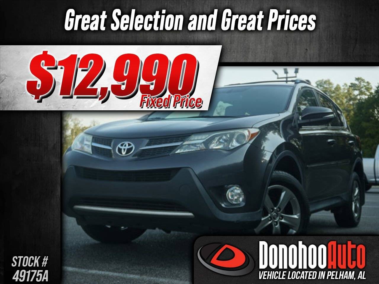 2015 Toyota RAV4 XLE — SUV — 148,724 mi — Pelham, AL