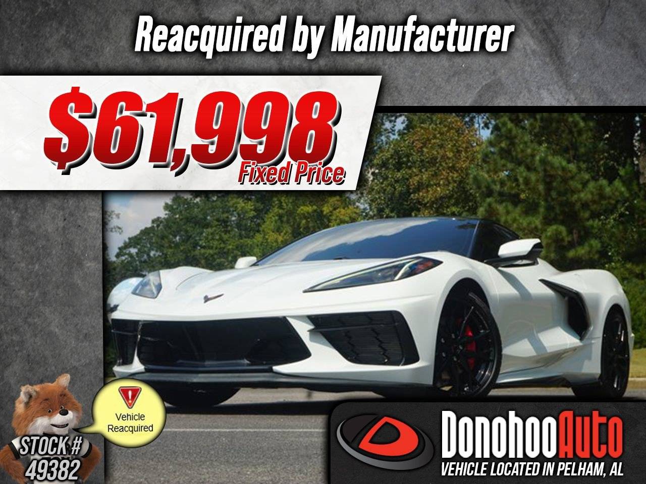 2023 Chevrolet Corvette 1LT — Convertible — 22,147 mi — Pelham, AL