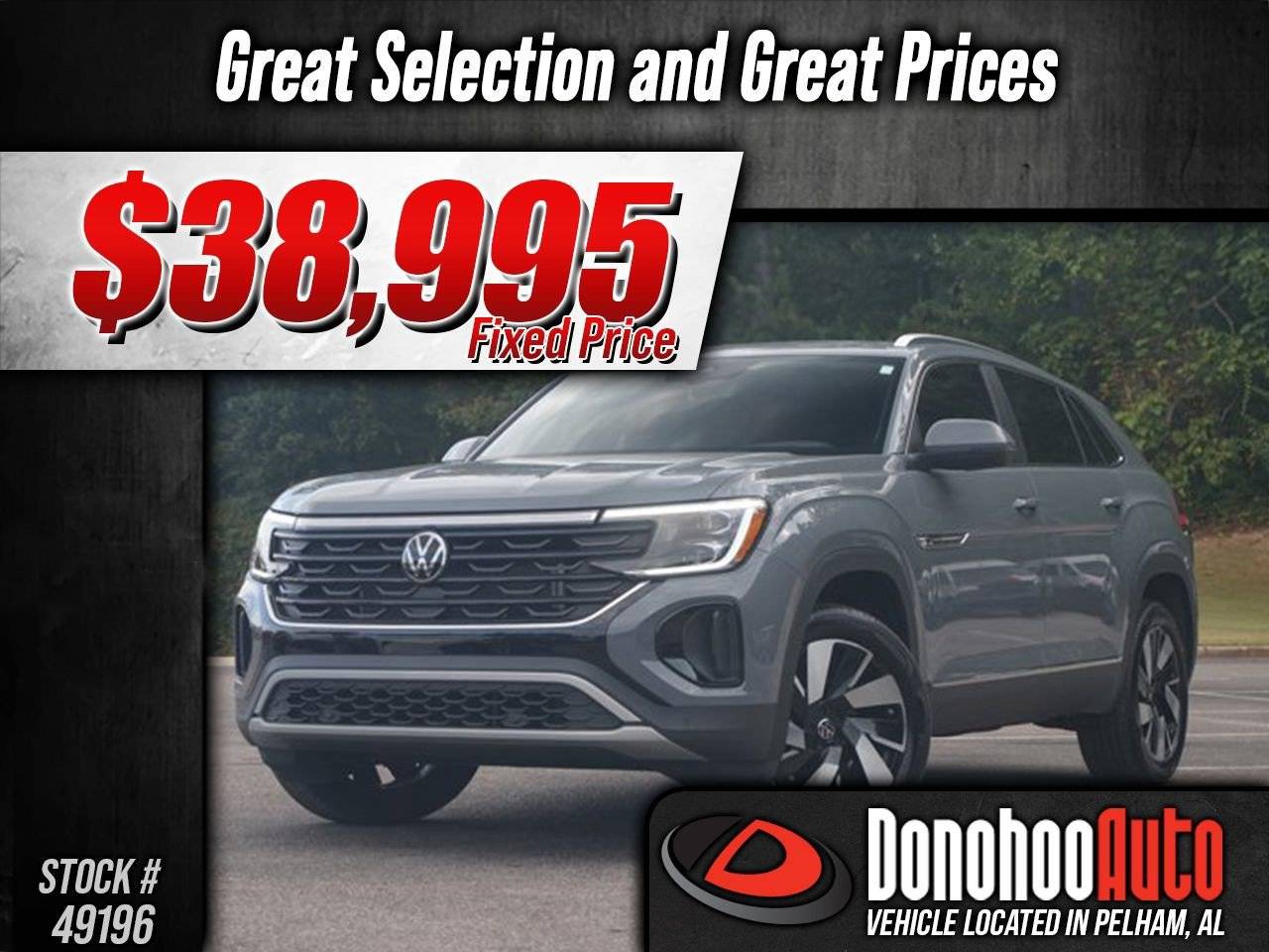 2024 Volkswagen Atlas Cross Sport SEL — SUV — 18,376 mi — Pelham, AL