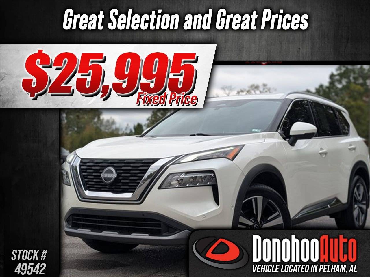 2023 Nissan Rogue SL — SUV — 28,249 mi — Pelham, AL