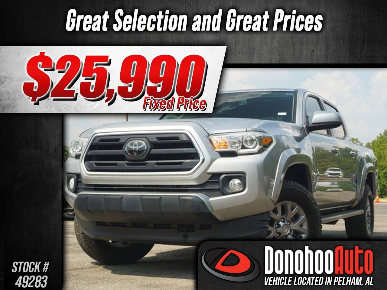 2018 Toyota Tacoma SR5 — Pickup Truck — 61,115 mi — Pelham, AL