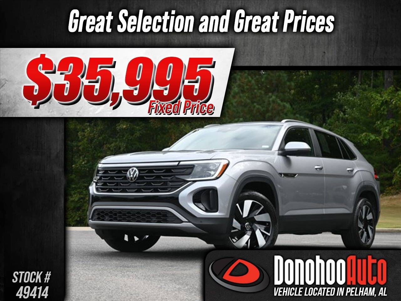 2025 Volkswagen Atlas Cross Sport SE with Technology — SUV — 16,924 mi — Pelham, AL