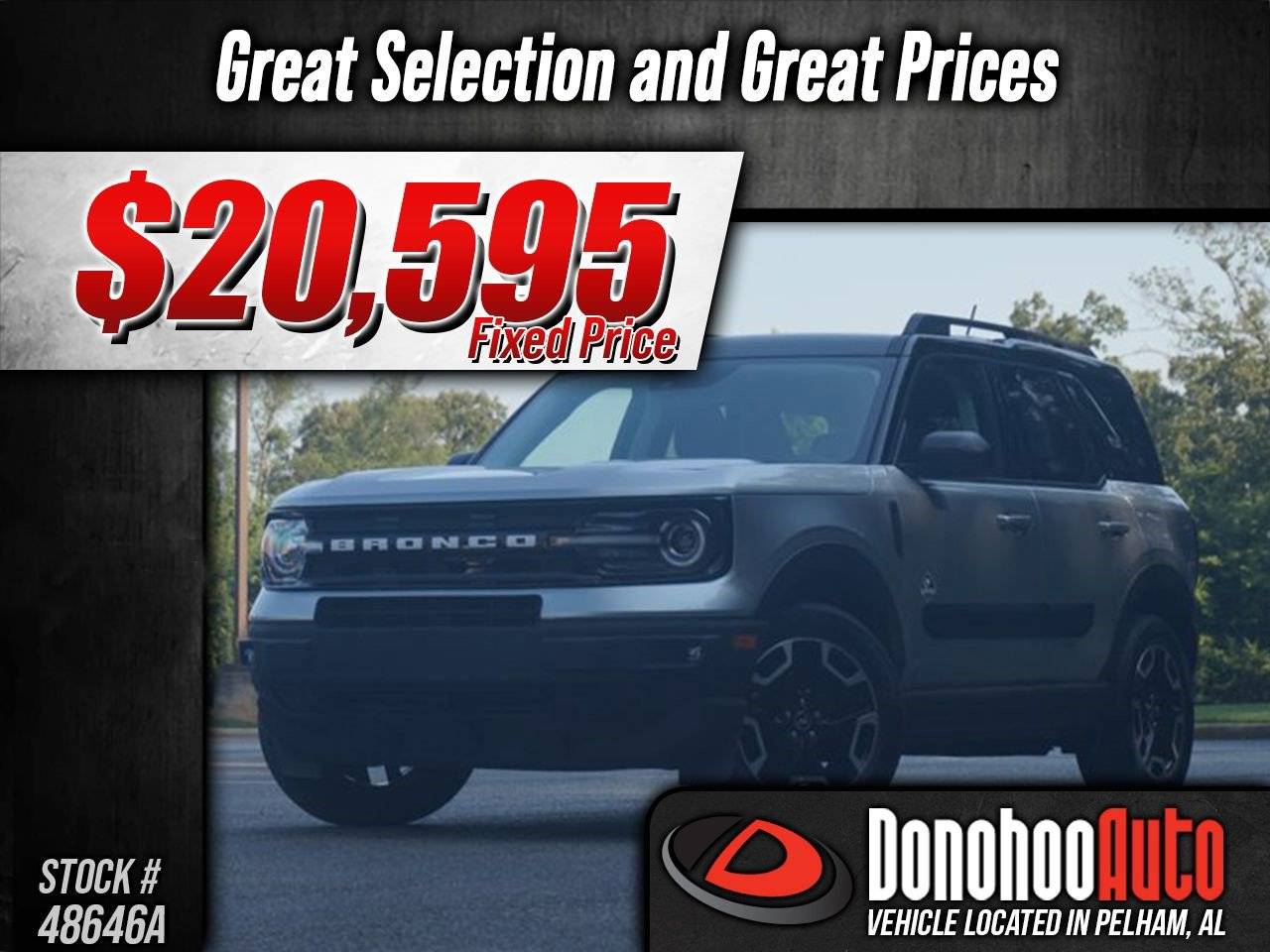 2021 Ford Bronco Sport Outer Banks — SUV — 42,847 mi — Pelham, AL