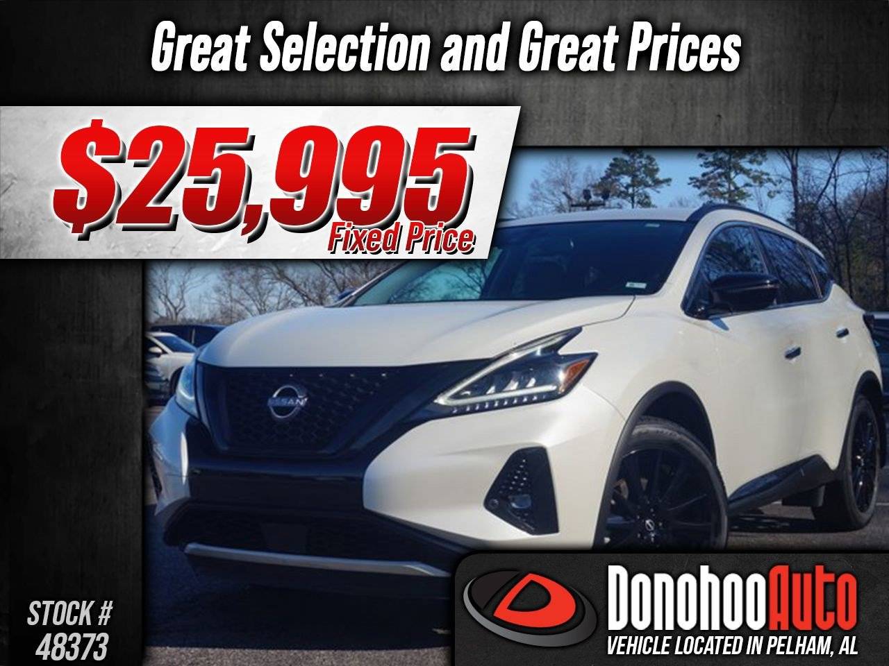 2023 Nissan Murano SV — SUV — 12,854 mi — Pelham, AL